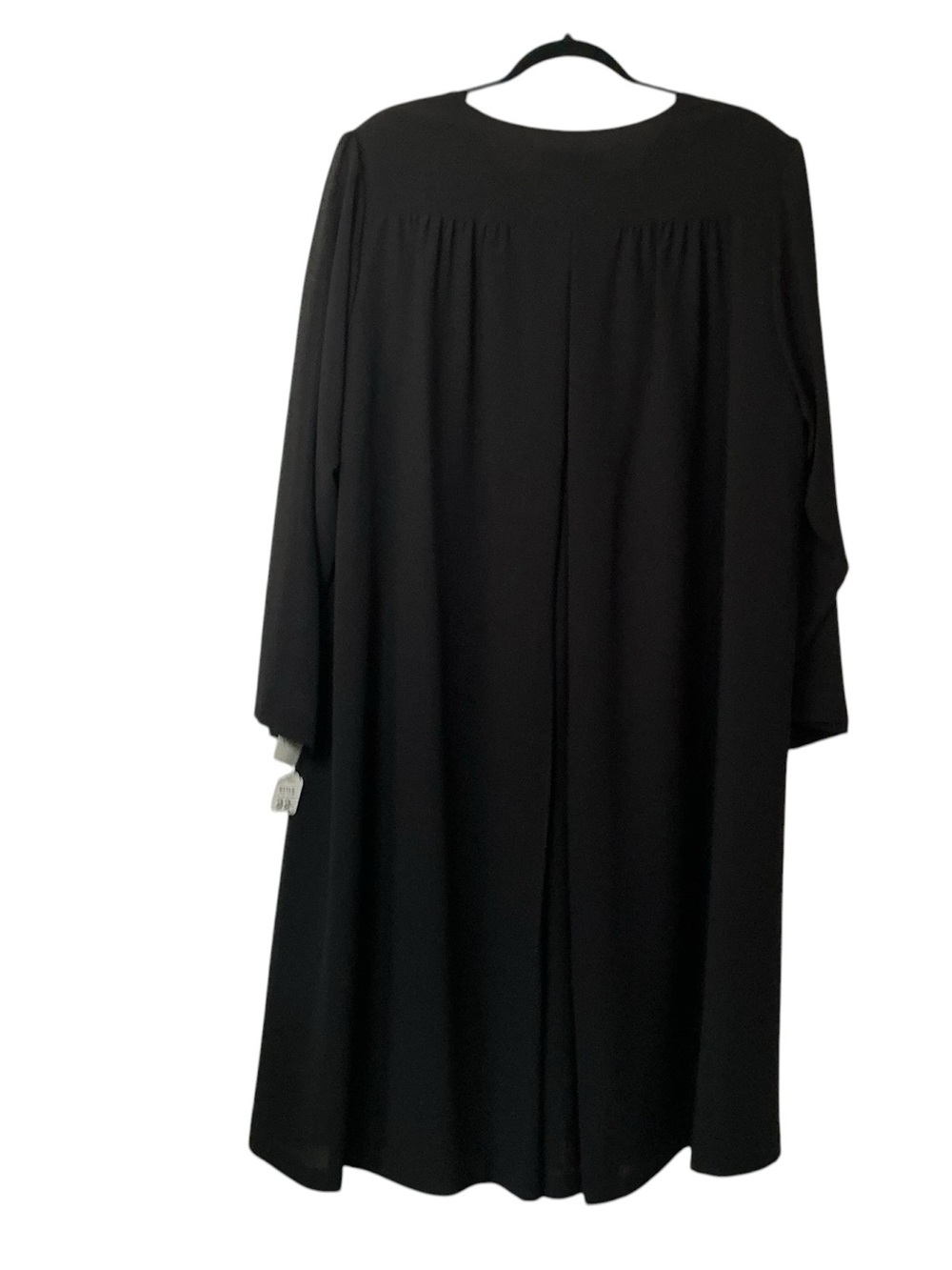 Drapers & Damon's semi formal Dress 22W Black Lined Midi Flowy evening NWT - Picture 3 of 14